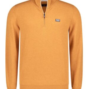 NZA PULL À DEMI-ZIP, ORANGE