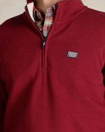 NZA PULL À DEMI-ZIP, ROUGE – Image 4