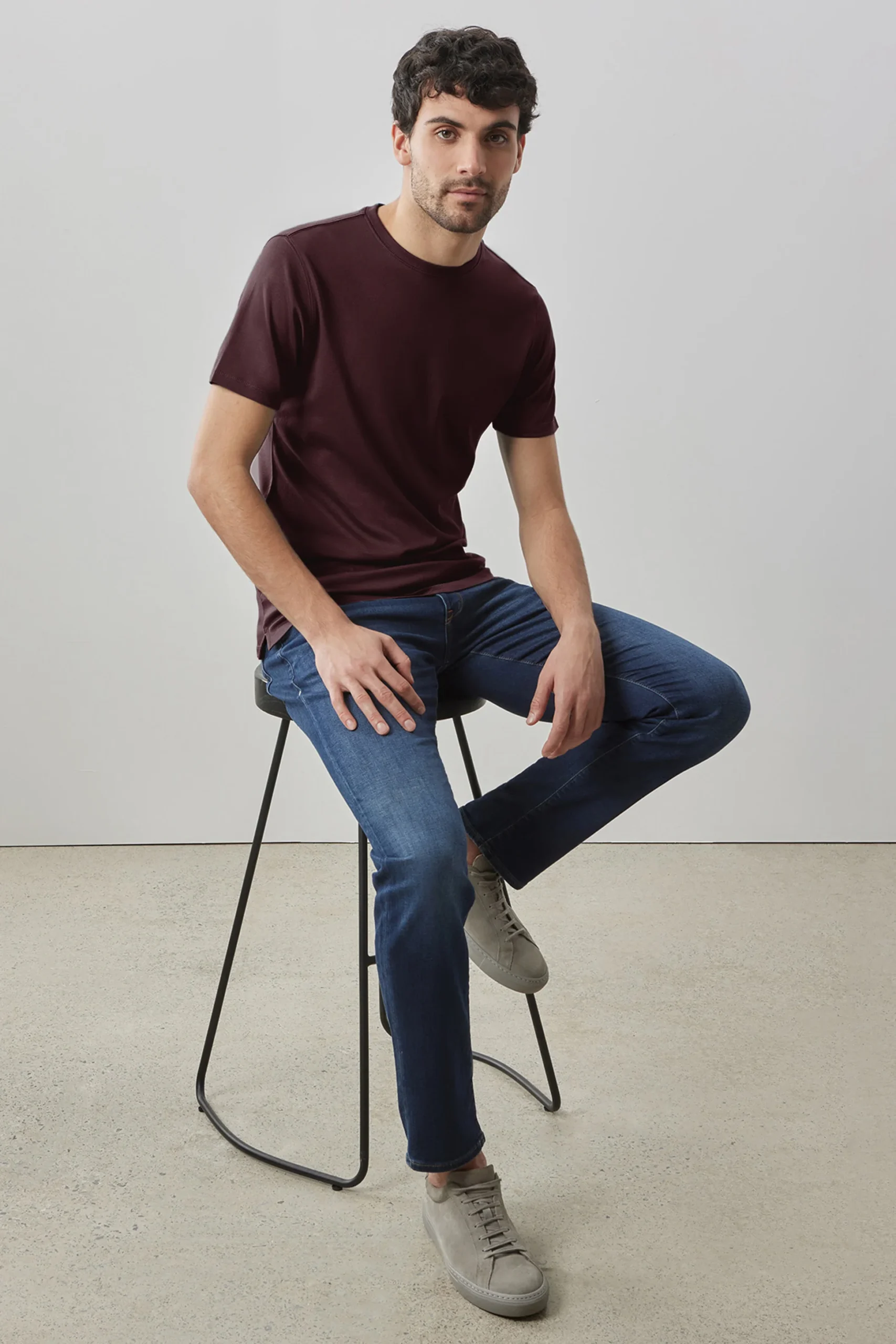 ROBERT BARAKETT THE BARAKETT TEE, BRUN – Image 3