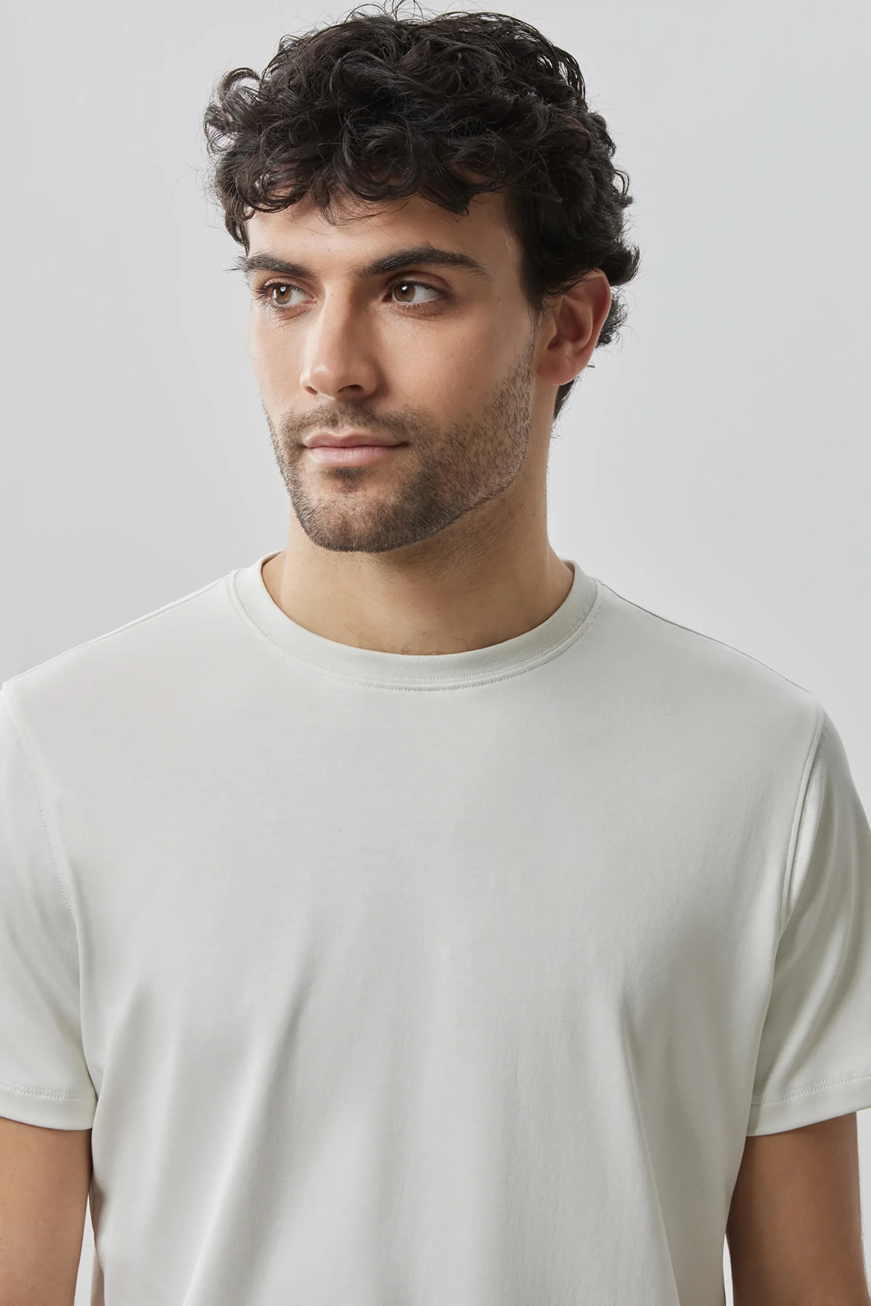 ROBERT BARAKETT THE BARAKETT TEE, BLANC – Image 2