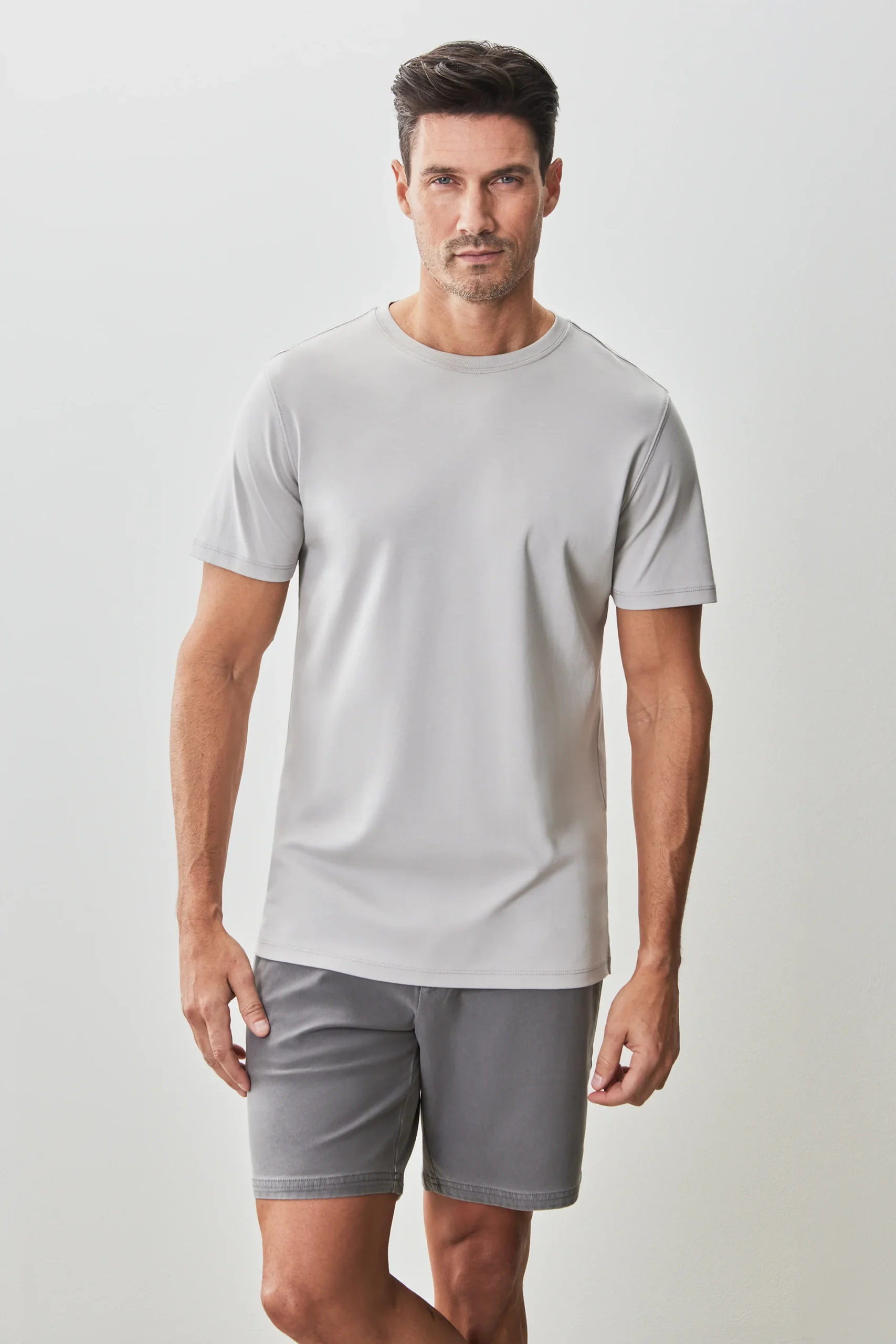 ROBERT BARAKETT THE BARAKETT TEE, GRIS