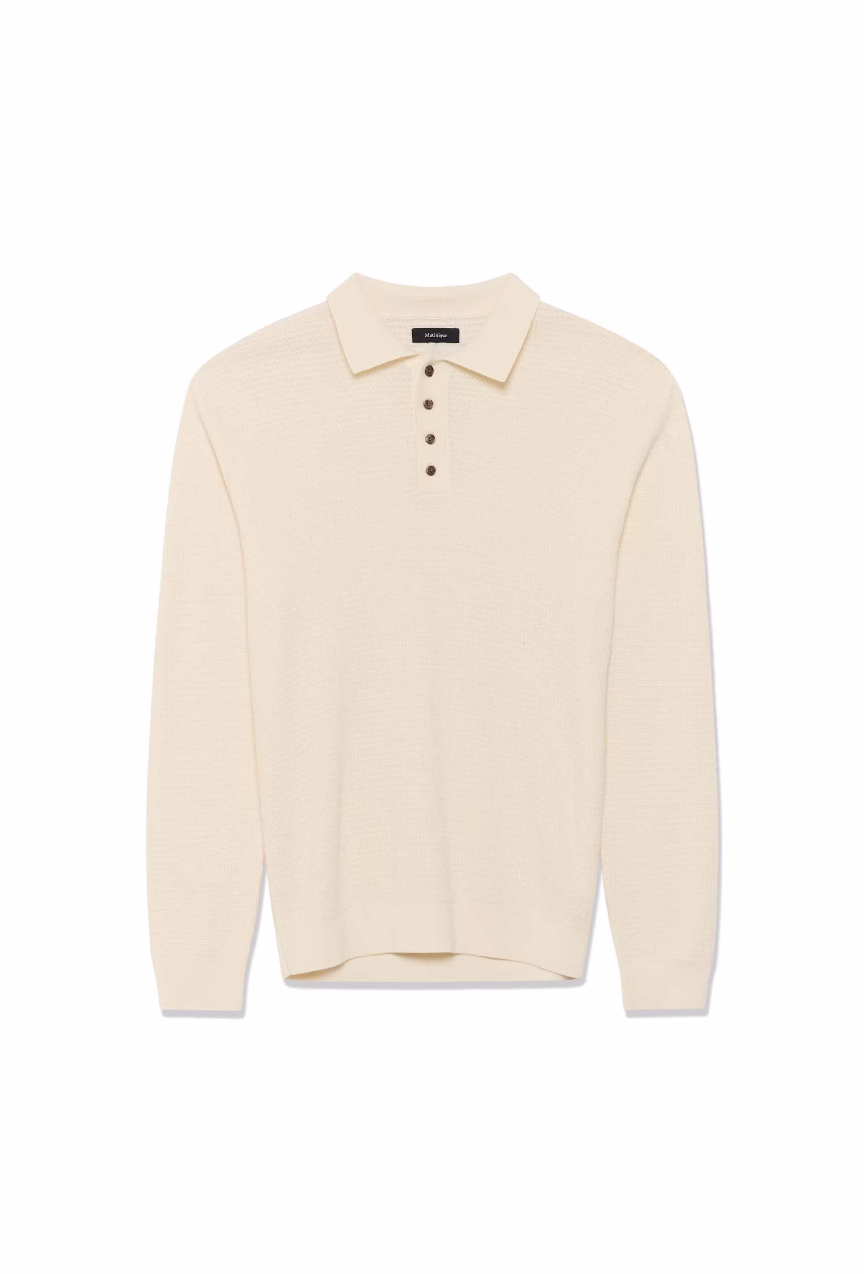 MATINIQUE PULL EN LAINE MAKERONE, BLANC