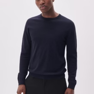 MATINIQUE MARGATE MERINO PULLOVER, MARINE