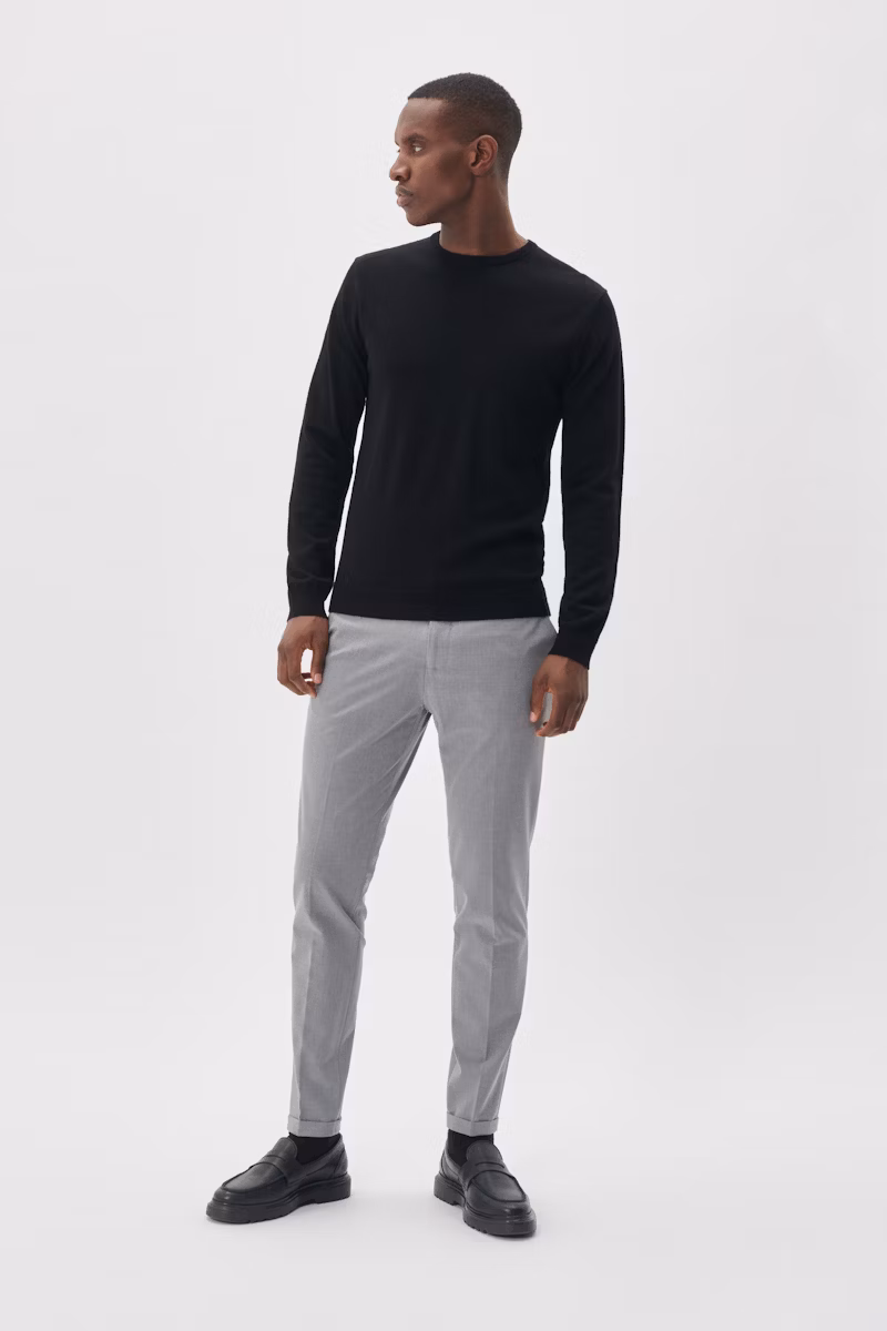 MATINIQUE MARGATE MERINO PULLOVER, NOIR