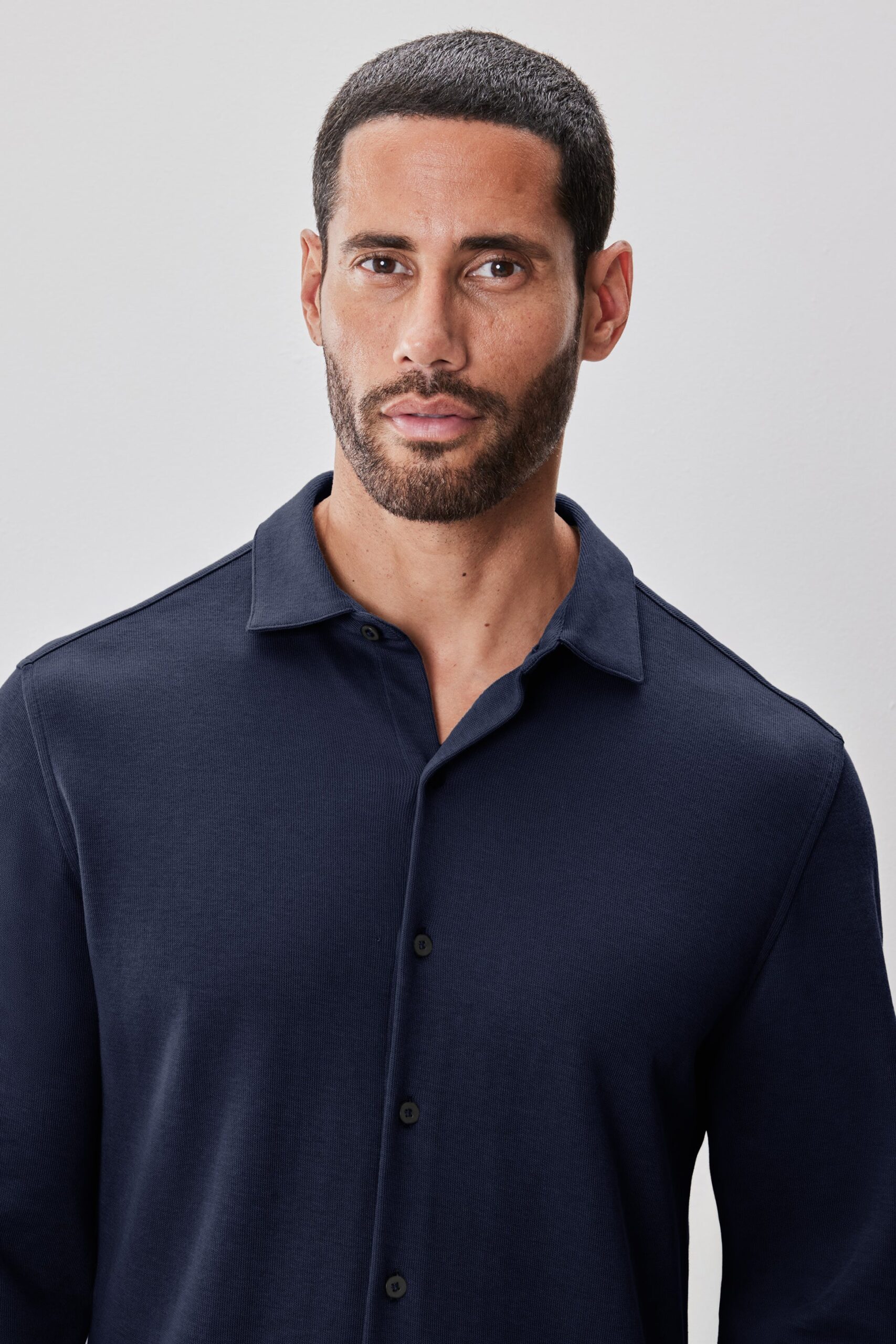 ROBERT BARAKETT EN TRICOT À MANCHES LONGUES MILO, MARINE – Image 2