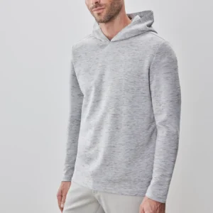 ROBERT BARAKETT SWEAT À CAPUCHE CONNOR, GRISE