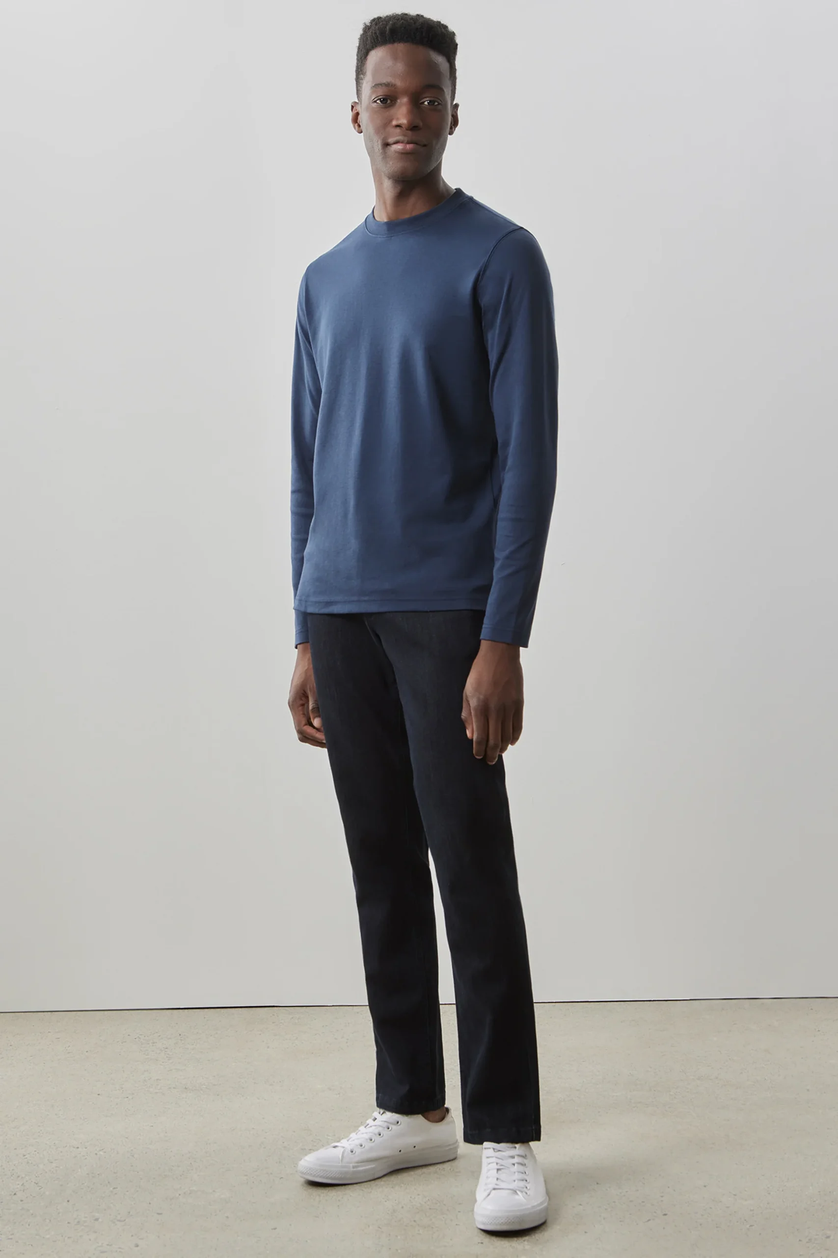 ROBERT BARAKETT THE BARAKETT TEE, BLEU SPATIAL – Image 3