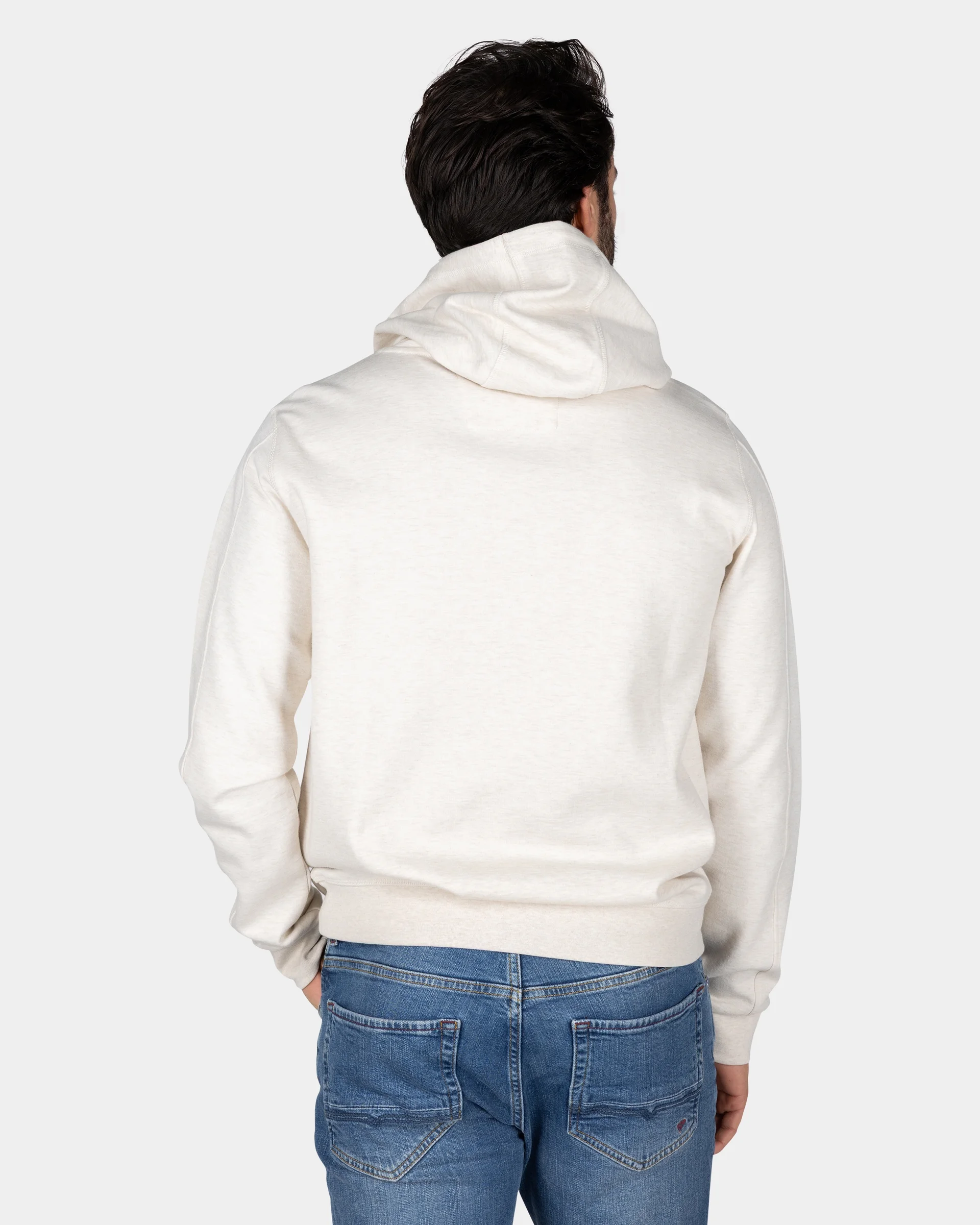 NZA SWEAT À CAPUCHE, BEIGE – Image 3