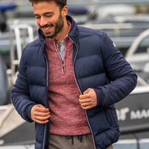 NZA VESTE REMBOURRÉE, BLEU