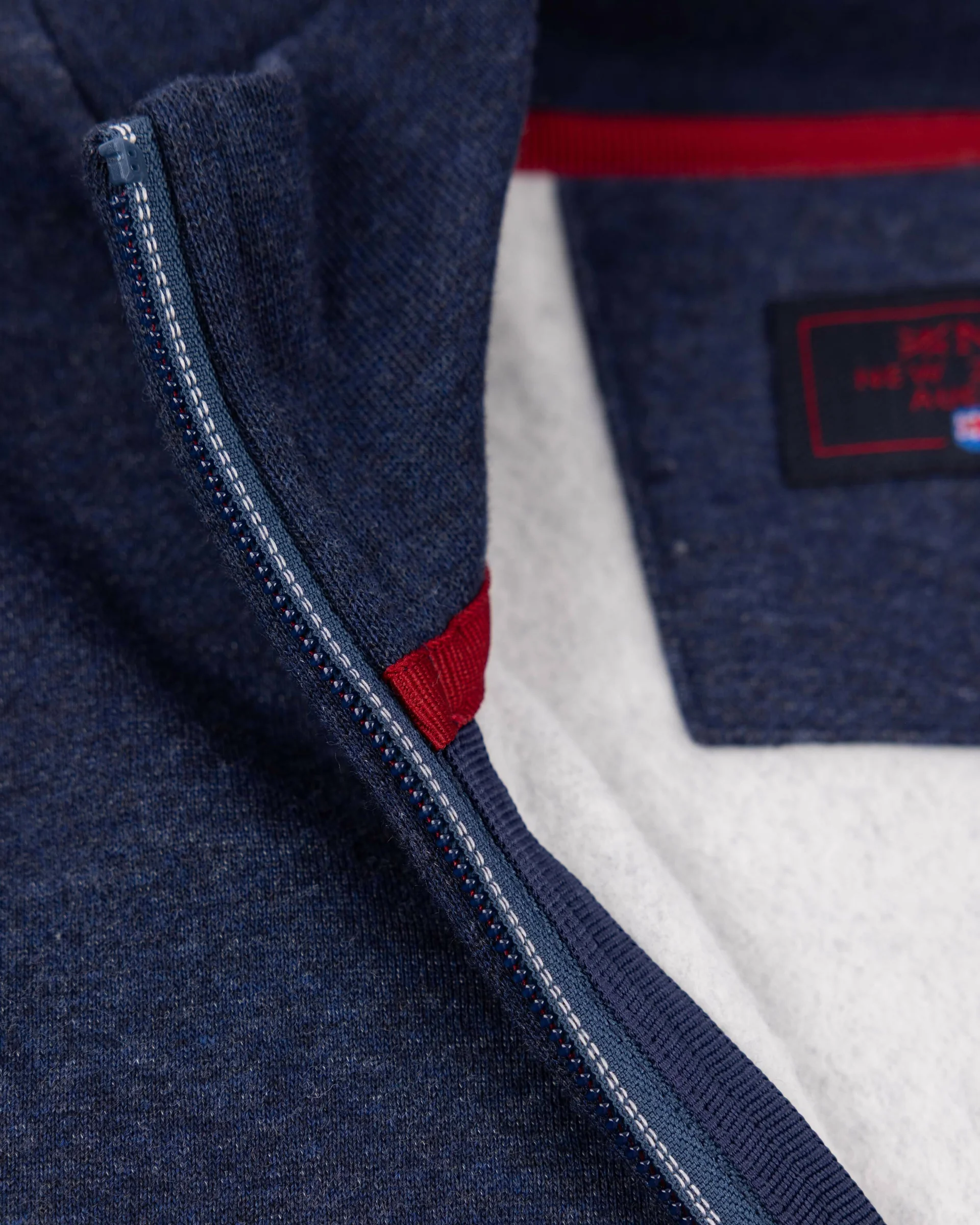 NZA PULL À DEMI-ZIP, BLEU – Image 2