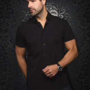 AU NOIR CHEMISE ALEXANDER SLD, NOIR