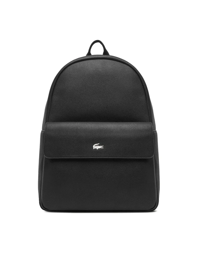 LACOSTE SAC À DOS, NOIR