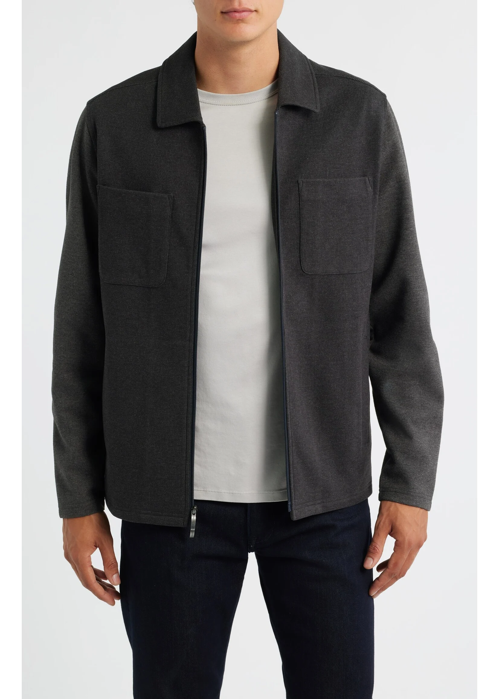 ROBERT BARAKETT CHEMISES MANCHES LONGUES ROBERT BARAKETT, NOIR – Image 2