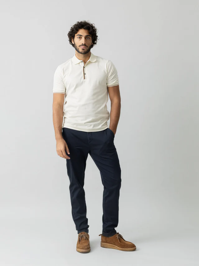 MOS MOSH GALLERY PANTALON HUNT MMG SOFT STRING, BLEU MARINE