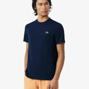 LACOSTE TENNIS X NOVAK DJOKOVIC T-SHIRT, BLEU