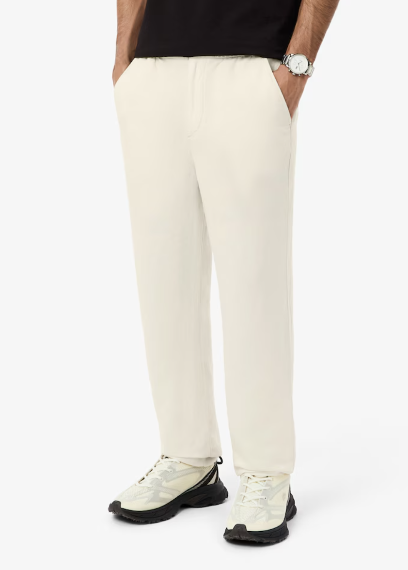 LACOSTE CHINO EN LIN COUPE CLASSSIQUE, BEIGE – Image 2