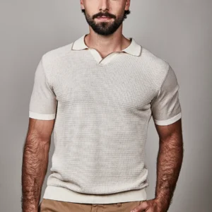 FELLOWS UNITED POLO, BEIGE