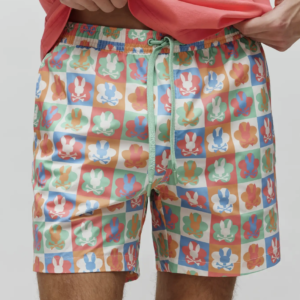 PSYCHO BUNNY AIDEN MAILLOT DE BAIN, ORANGE