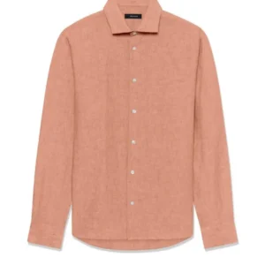 MATINIQUE CHEMISE EN LIN, ORANGE